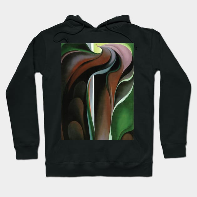 Jack-in-Pulpit Abstraction Hoodie by QualityArtFirst